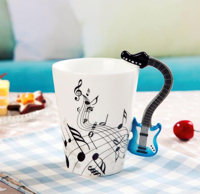 Music mugs! Many instruments to choose.