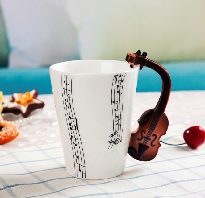 Music mugs! Many instruments to choose.