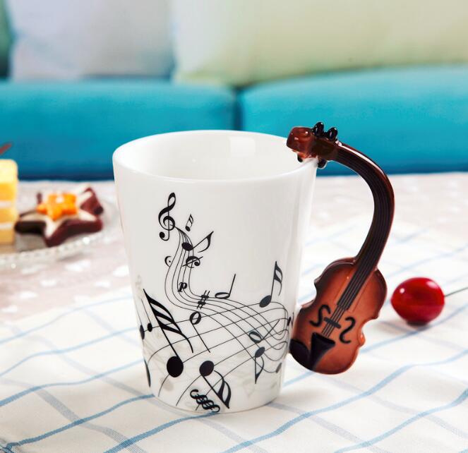 Music mugs! Many instruments to choose.