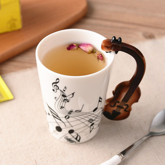 Music mugs! Many instruments to choose.