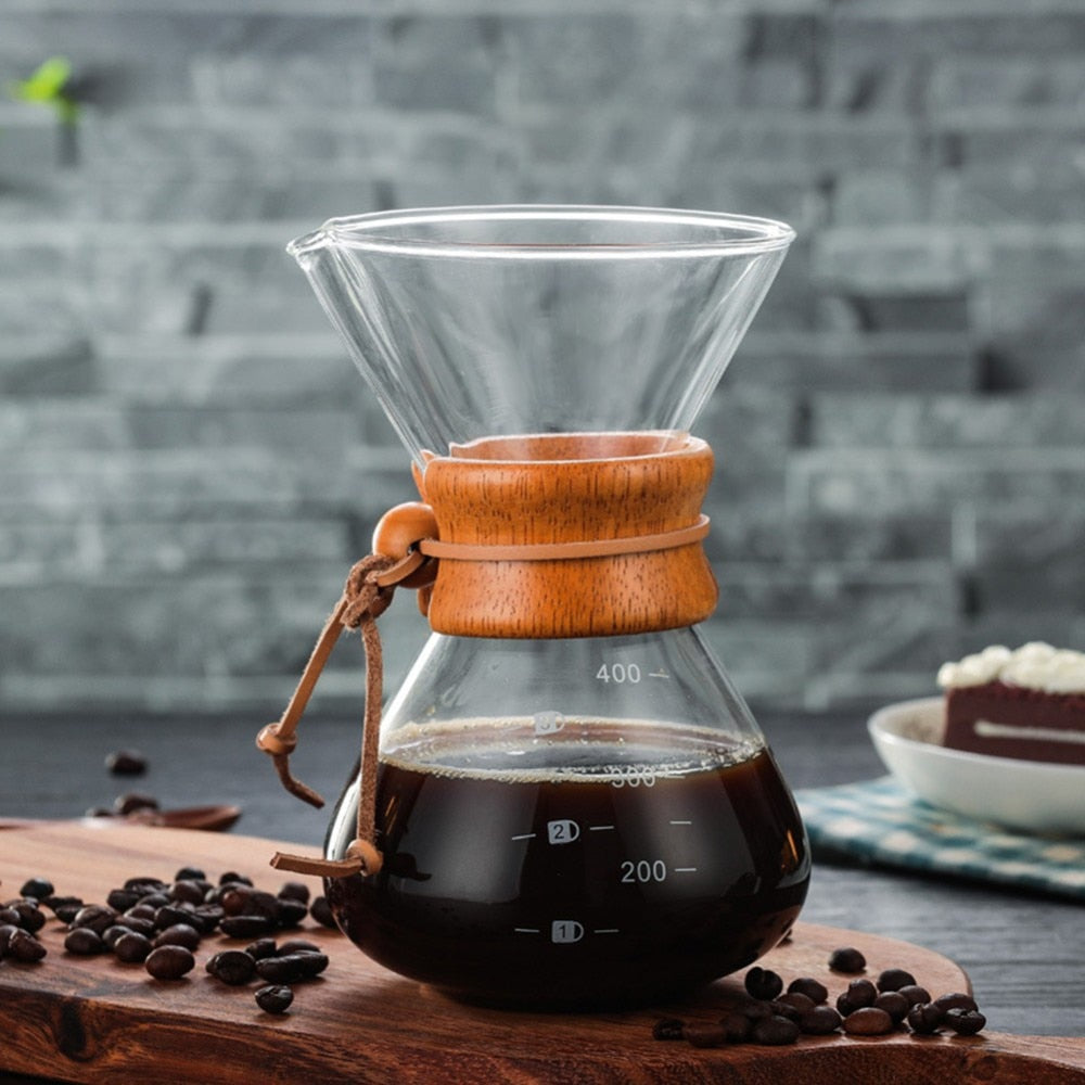 Glass Pour Over Coffee Maker