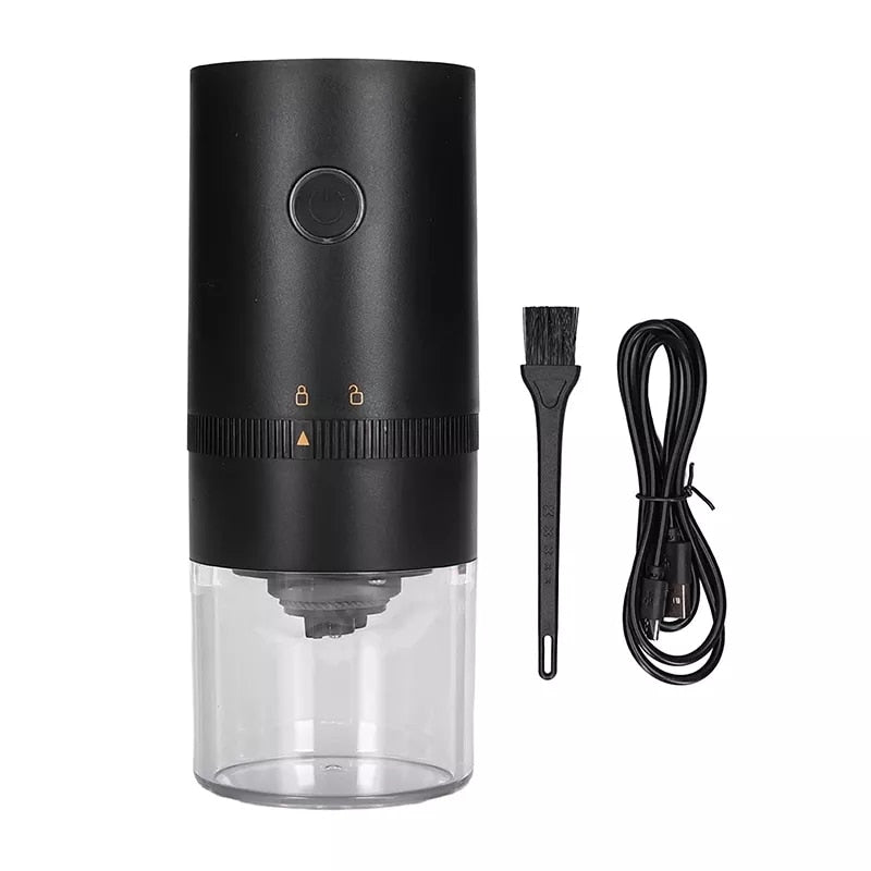 Electric Coffee Grinder, USB Rechargeable