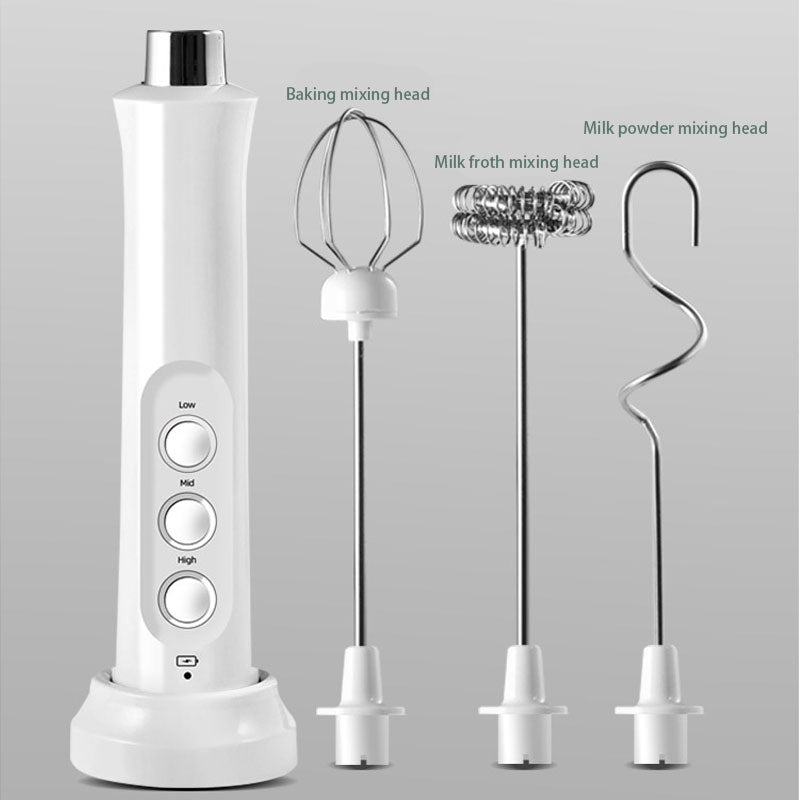 Electric Milk Frother Mixer Electric Handheld Frother Wand