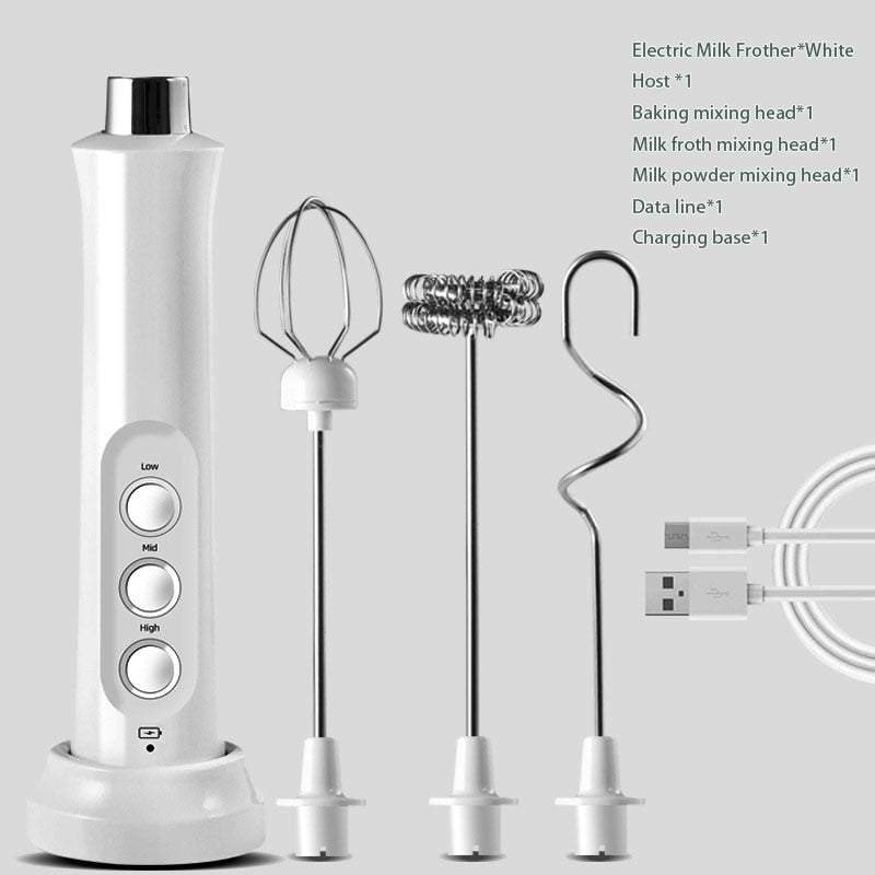  Fashion Milk Frothing Wands Handheld Electric Milk
